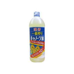 Óleo Canola Riken Nosan Ichiban Shibori 1500g (理研農産 一番搾り キャノーラ油)