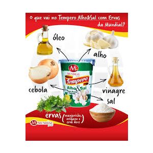 Tempero Mf Alho E Ervas 210G