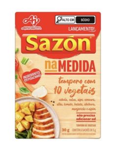 Sazon Na Medida Tempero 10 Vegetais 30G