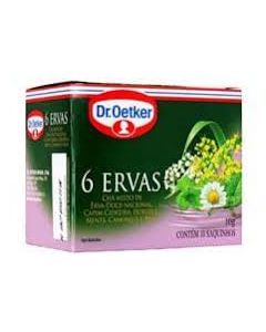 Chá 6 Ervas Dr. Oetker 10G