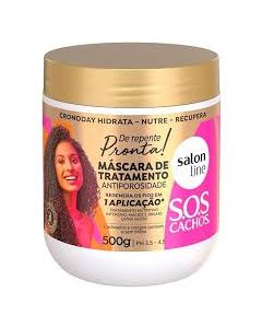 Máscara De Tratamento  Antiporosidade De Repente Pronta  Salon Line 500G
