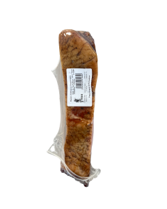 Bacon Artesanal Pata Negra - Fracionado  Pequeno (Peso Variável )  Aproximadamente 300gr