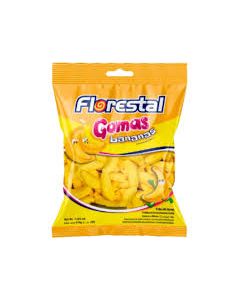 Balas De  Gomas Bananas 60Grs