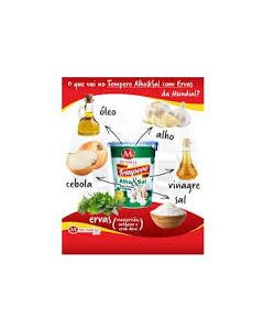 Tempero Alho & Sal Com Ervas E Cebola