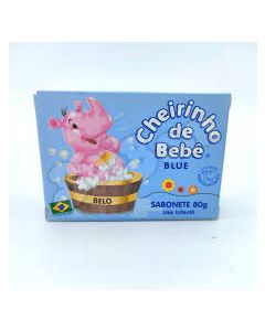 Sabonete    Cheirinho De Bebe Blue 80G
