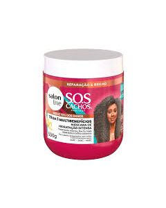 S.O.S Cachos Reparação E Brilho Máscara De Hidratação Intensa 500G