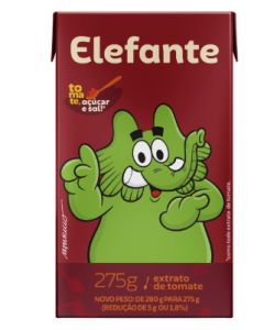Extrato De Tomate Elefante Tetra Pak 275G