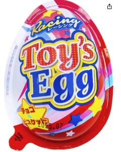 Racing Toys Egg Surprise. 8G