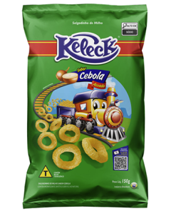 Salgadinho de milho sabor cebola  keleek 51g