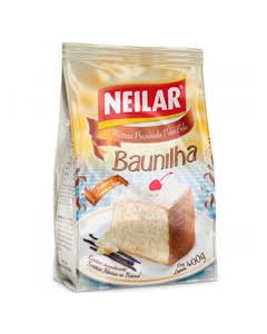 Mistura Preparada Para Bolo  Baunilha  Neilar 400G