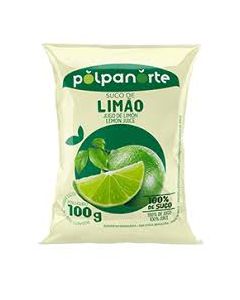 Polpa de Limão Polpa Norte 400g (4 x 100g)