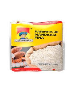 Farinha de Mandioca Fina Da Terrinha 500g