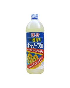 Óleo Canola Riken Nosan Ichiban Shibori 1500g (理研農産 一番搾り キャノーラ油)