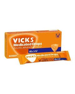 Vicks Balas Medicinais Sabor Laranja 20 Unidades