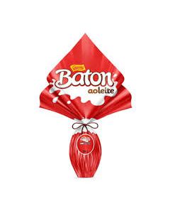Ovo de Páscoa Garoto Baton ao Leite 204g