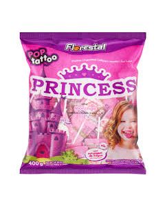 Pirulito Princess Sabor Morango 48Grs