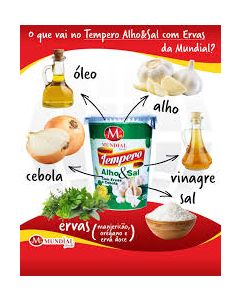 Tempero Mf Alho E Ervas 210G
