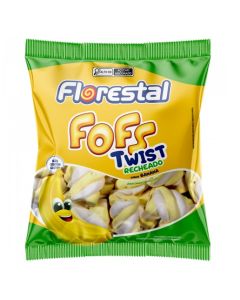 Marshmallow Recheado Sabor Banana Florestal 220g