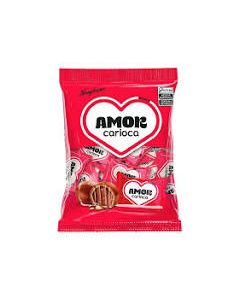Bombom Preto Amor Carioca 25 Unidades 500g